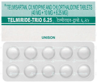 Telmiride Trio 6.25 Tablet 10