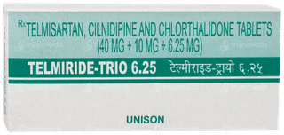 Telmiride Trio 6.25 Tablet 10