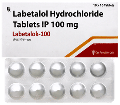 Labetalok 100 Tablet 10