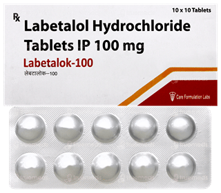 Labetalok 100 Tablet 10