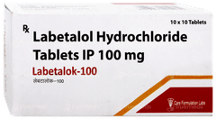Labetalok 100 Tablet 10 Labetalok 100 Tablet 10