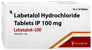 Labetalok 100 Tablet 10