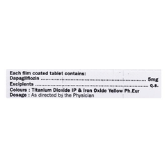Dapanid 5 Mg Tablet 10 Dapanid 5 Mg Tablet 10