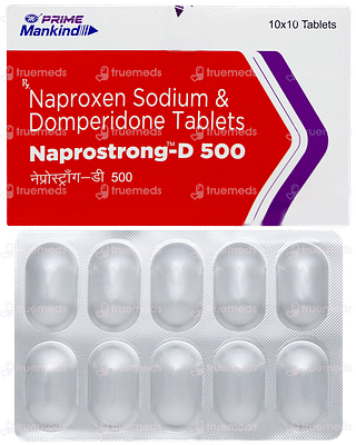 Naprostrong D 500 MG Tablet 10