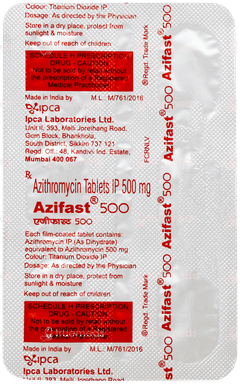 Azifast 500 Tablet 6