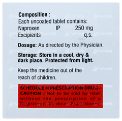Naproheal 250mg Tablet 15