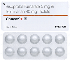 Concor T 5 Tablet 10