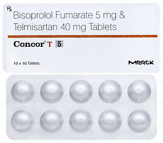 Concor T 5 Tablet 10