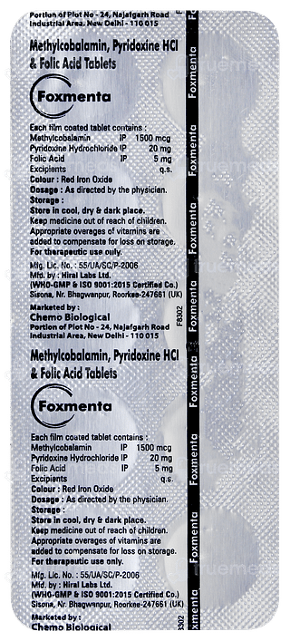 Foxmenta Tablet 10