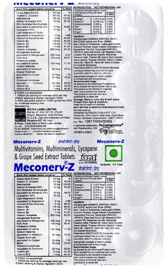 Meconerv Z Tablet 15