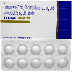 Telsar Chm 25 Tablet 10