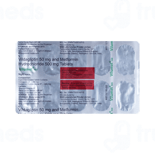 Vilumet 500 Tablet 10