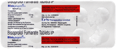 Bisopharm 2.5 Tablet 10 Bisopharm 2.5 Tablet 10