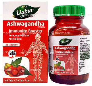 Dabur Ashwagandha Immunity Booster Tablets 80