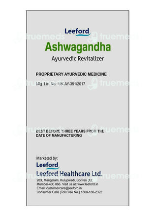 Leeford Ashwagandha Tablet 60