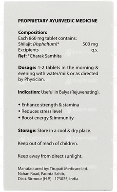 Leeford Shilajit Tablet 60