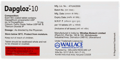 Dapgloz 10 Tablet 14
