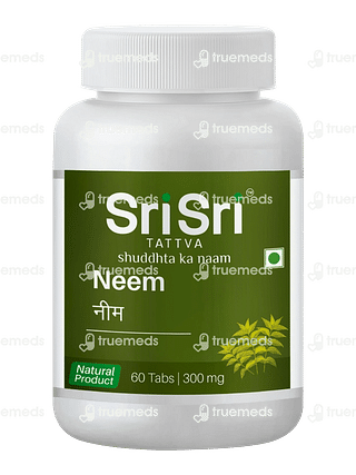 Sri Sri Tattva Neem 300 MG Tablet 60