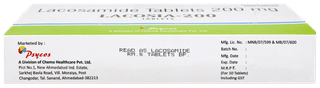 Lacosia 200 Tablet 10