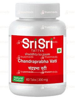Sri Sri Tattva Chandraprabha Vati 300mg Tablet 60
