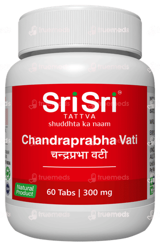 Sri Sri Tattva Chandraprabha Vati 300Mg Tablet 60