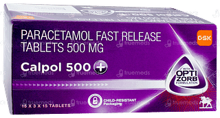 Calpol 500 + Tablet 15