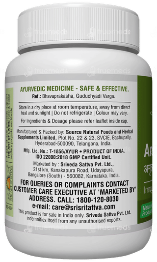 Sri Sri Tattva Amruth 500Mg Tablet 60