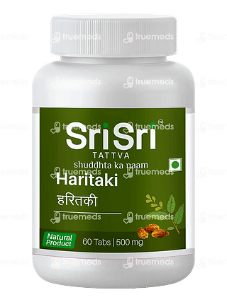 Sri Sri Tattva Haritaki 500 MG Tablet 60