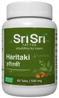 Sri Sri Tattva Haritaki Tablet 60 Sri Sri Tattva Haritaki Tablet 60