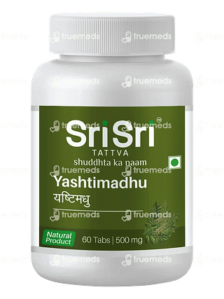 Sri Sri Tattva Yashtimadhu 500 MG Tablet 60