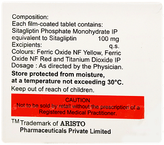 Sitaglo 100 Tablet 15