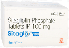 Sitaglo 100 Tablet 15