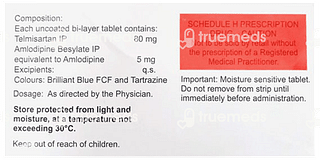 Telvas Am 80/5 MG Tablet 15