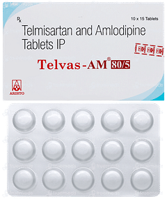 Telvas Am 80/5 Tablet 15