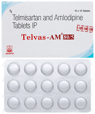 Telvas Am 80/5 Tablet 15