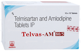 Telvas Am 80/5 Tablet 15