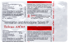 Telvas Am 80/5 Tablet 15
