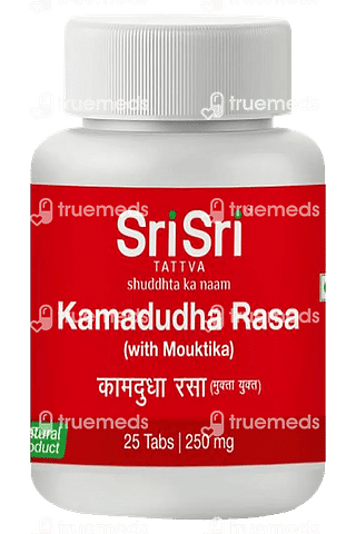 Sri Sri Tattva Kamadudha Rasa 250 MG Tablet 25