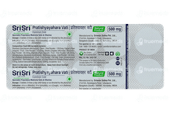 Sri Sri Tattva Pratishyayahara 500 MG Vati 10
