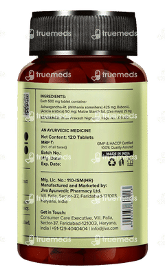 Jiva Ashwagandha Tablet 120