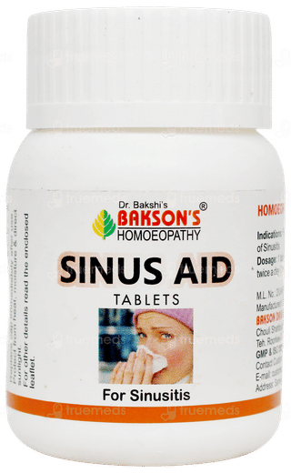 Baksons Sinus Aid Tablet 75