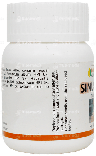 Baksons Sinus Aid Tablet 75