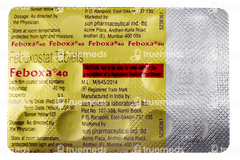 Feboxa 40 Tablet 15 Feboxa 40 Tablet 15