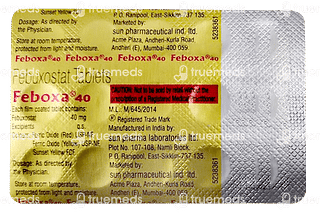 Feboxa 40 MG Tablet 15