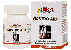 Baksons Gastro Aid Tablet 75