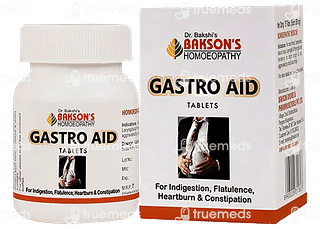 Baksons Gastro Aid Tablet 75