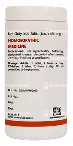 Baksons Gastro Aid Tablet 200