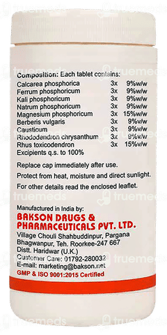 Baksons Rheum Aid Tablet 200