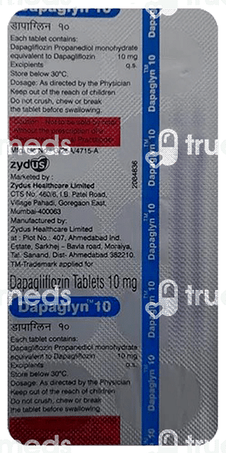 Dapaglyn 10 MG Tablet 10