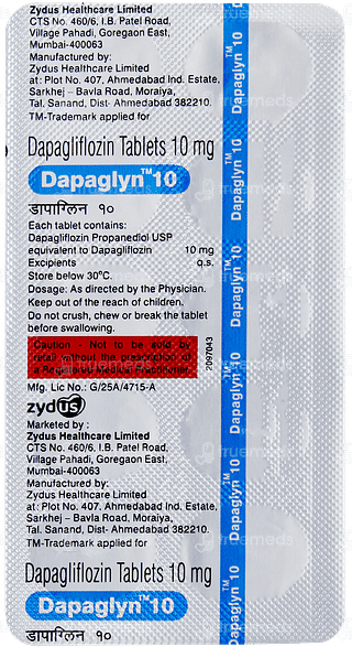 Dapaglyn 10 Tablet 10